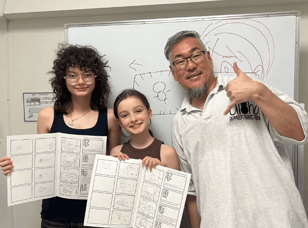 Studio classroom with natural light